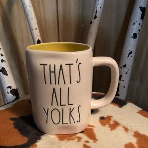 Rae Dunn That’s All Yolks Mug